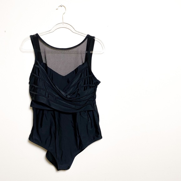 Adore Me Other - Adore Me Plus Size Contour Black Bathing Suit 1X